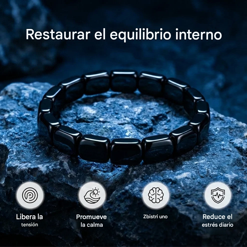 Paga 1 Lleva 2 Pulsera magnética de hematita