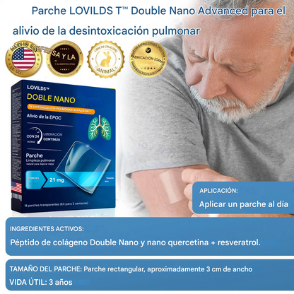 Parche LOVILDS™ DoubleNano para el alivio de la EPOC aprobado por la FDA
