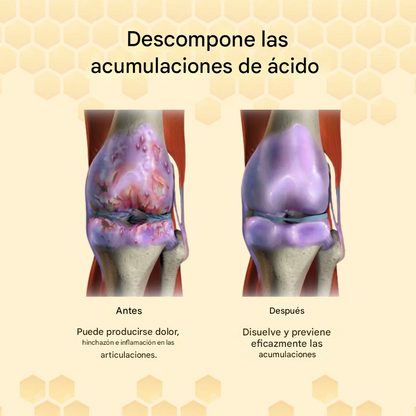 Parches para el tratamiento de articulaciones con veneno de abeja