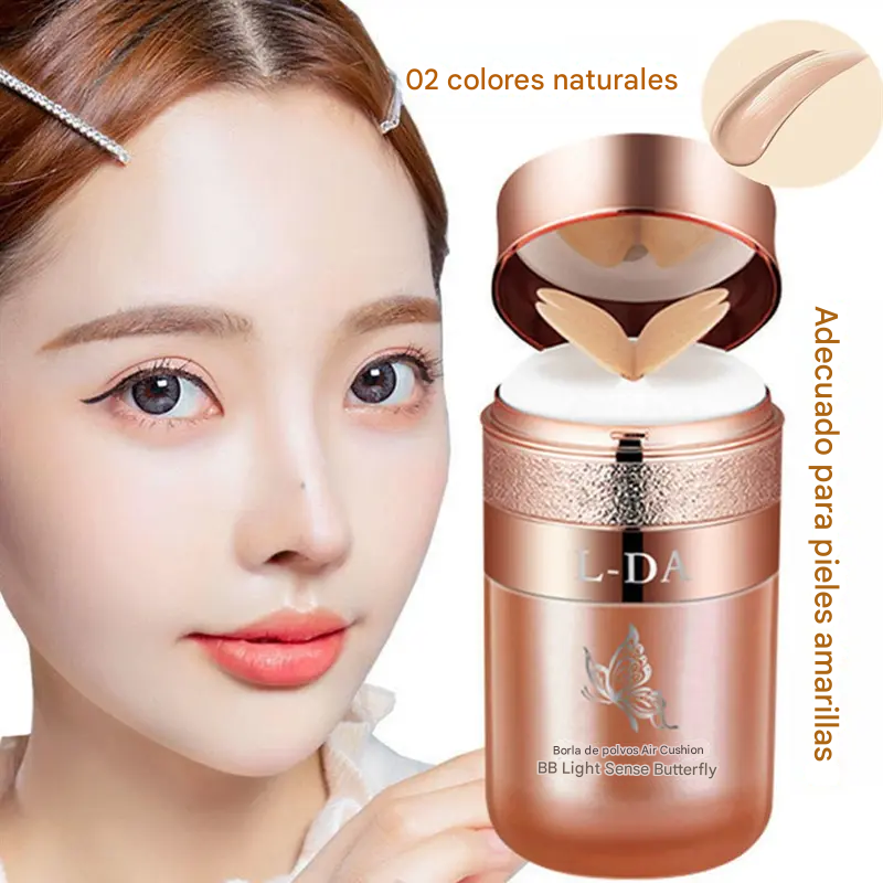 BB L-DA Air Corrector-Base de maquillaje KOREANA🎌 de larga duración resistente al sudor