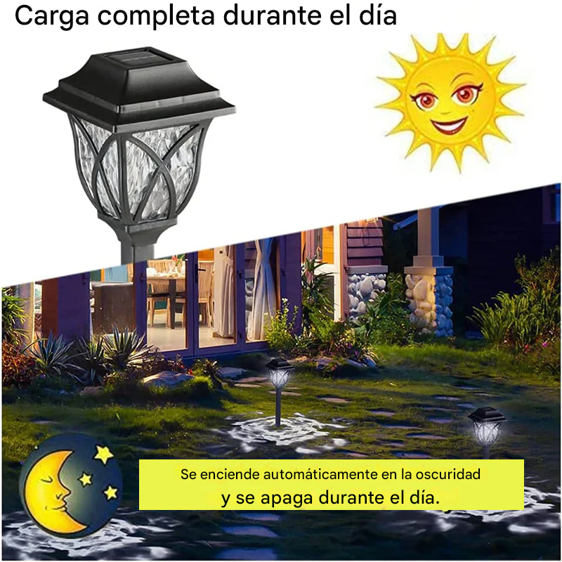 Paga 2 Lleva 6 Set De Lamparas Solares Para Jardin 💡☀️