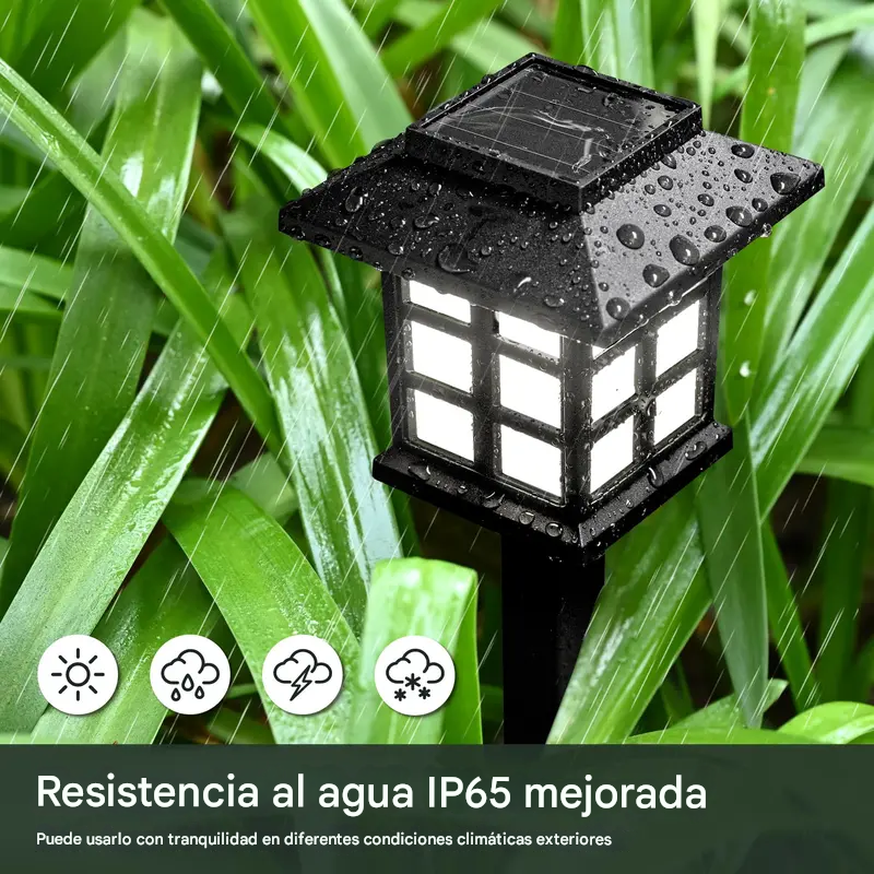 Paga 2 Lleva 6 Set De Lamparas Solares Para Jardin 💡☀️