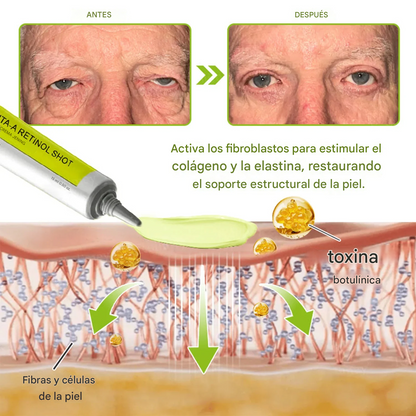 Crema reafirmante y lifting antiarrugas con Botulinum & Vita-A Retinol Shot✨