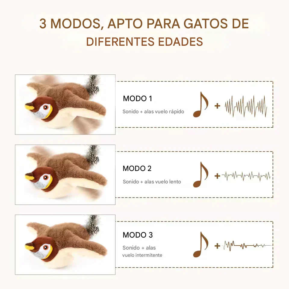 (PAGA 1 LLEVA 2🚨) Pájaro aleteando 2.0