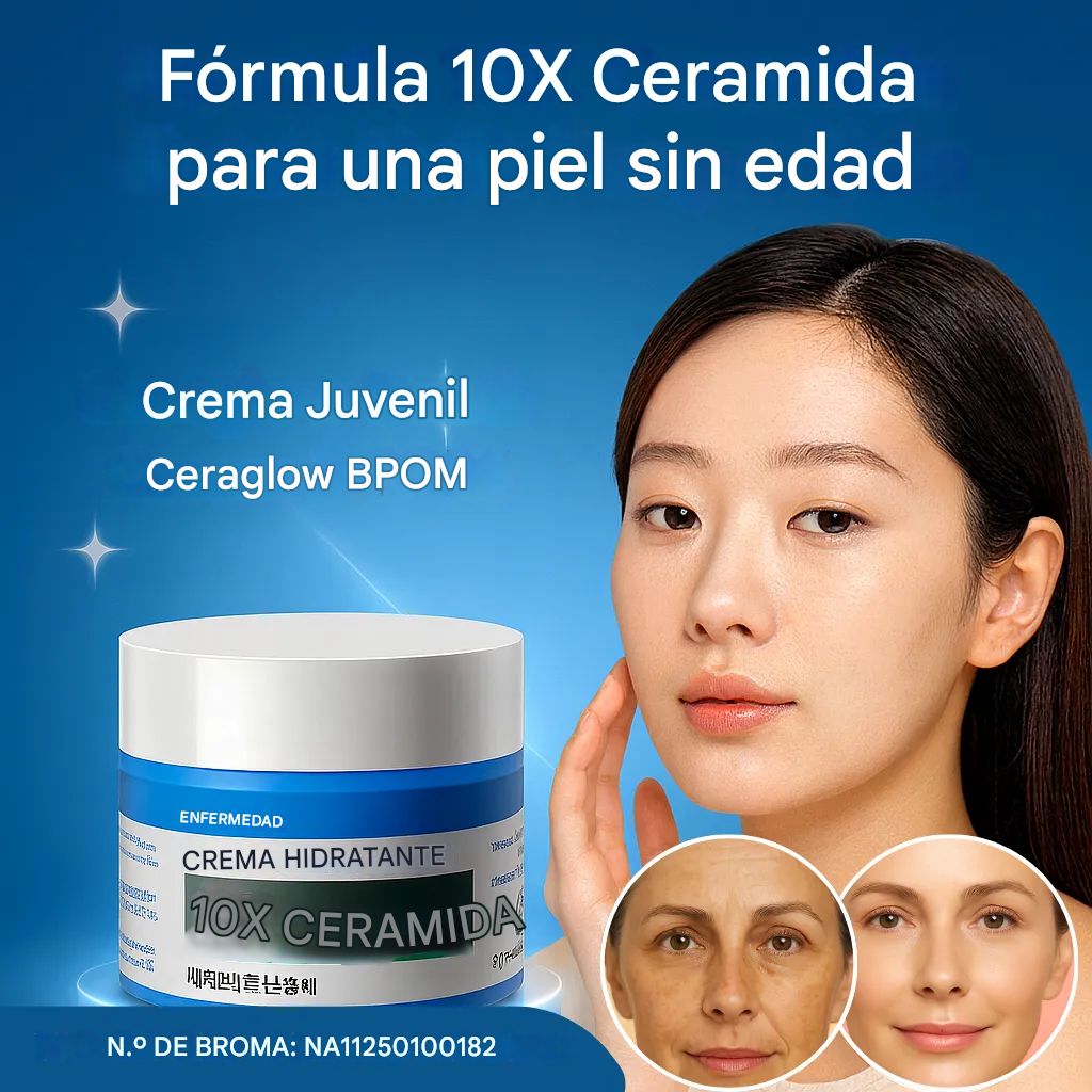 Crema de Juventud💆🏼‍♀️🧴 Ceraglow BPOM (con ceramida hidratante💧)