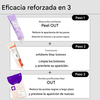 Parches nasales purificantes x20