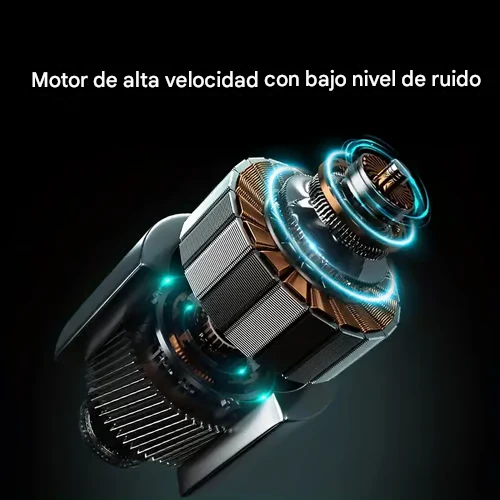 Potente mini afeitadora eléctrica bateria 24 horas de duracion, cuchillas en acero inoxidable