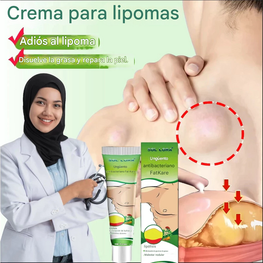 Ungüento herbal para lipomas