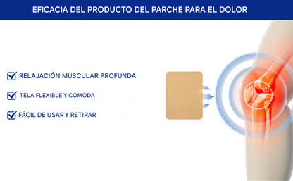 Parches SKAVIX™ para el dolor de espalda, rodillas, cuello, hombros y articulaciones.