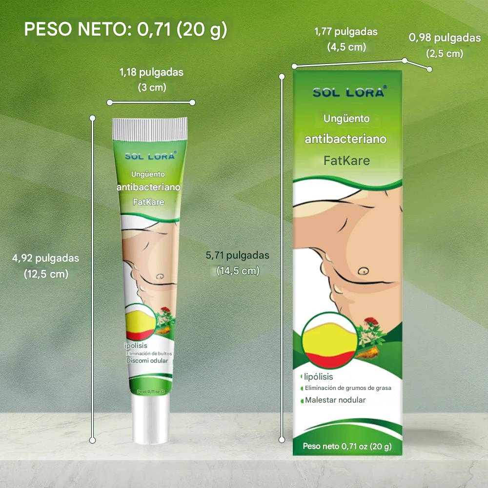Ungüento herbal para lipomas