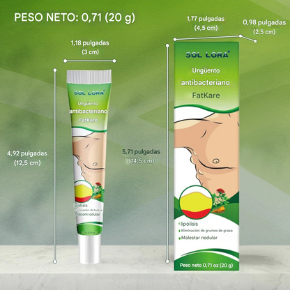 Ungüento herbal para lipomas