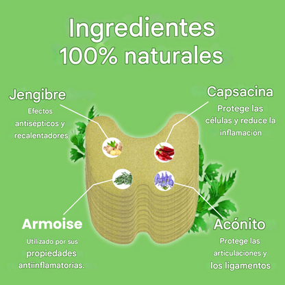 Parches para aliviar el dolor