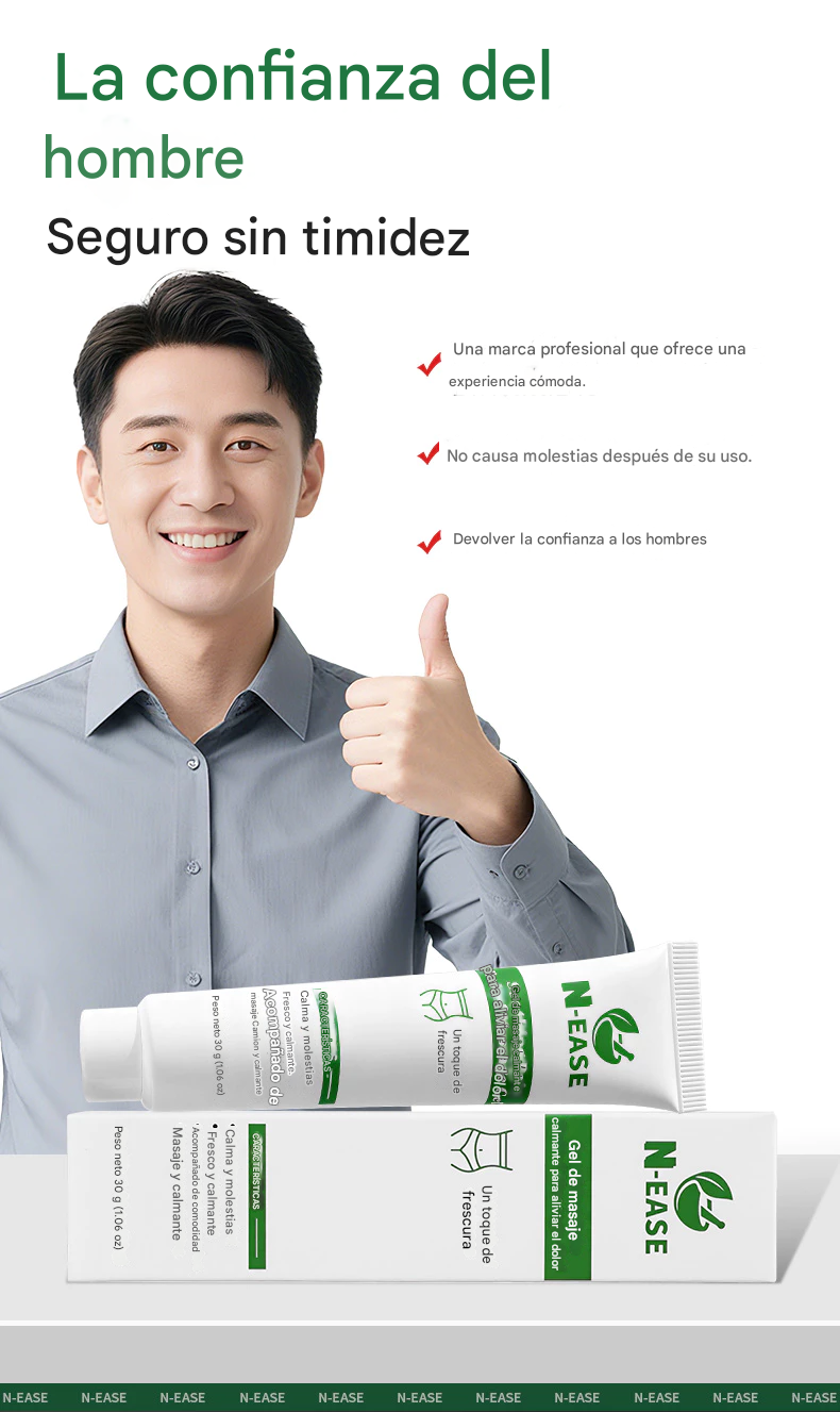 N-EASE gel activadora y potenciadora de prepucio