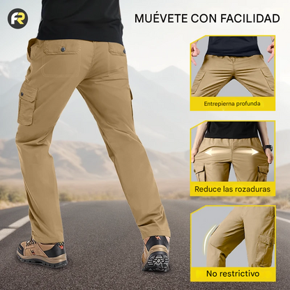 FlexRover -  Pantalones cargo ultra cómodos y flexibles