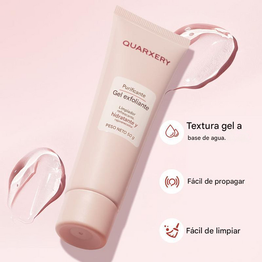 (Paga 1 Lleva 2🔥🎁) QUARXERY Gel Exfoliante Purificante