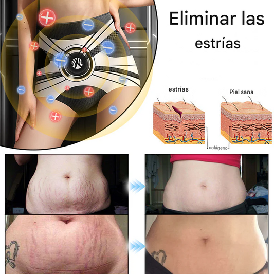 Shorts moldeadores Anyidea® de fibra de titanio y turmalina de grado médico (TALLA UNICA)