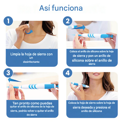Libre de verrugas   -   El   Acrocordones   agente de mudanzas (40 pcs reutilizables)