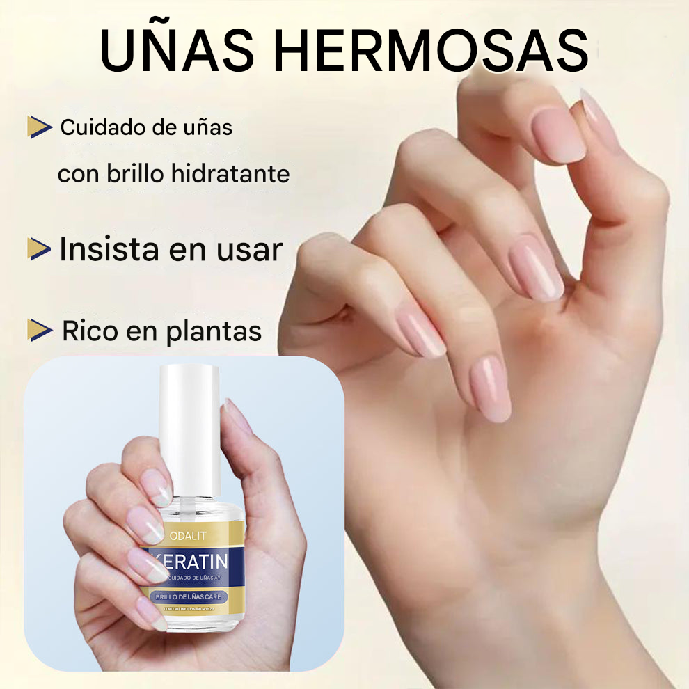 (Paga 1 Lleva 3🔥🎁) Recuperación de uñas 2026🫷🏼🫸🏼 | Cuidado avanzado con queratina y aloe🌿