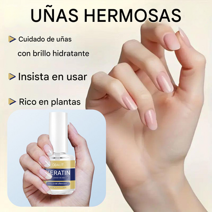 (Paga 1 Lleva 3🔥🎁) Recuperación de uñas 2026🫷🏼🫸🏼 | Cuidado avanzado con queratina y aloe🌿