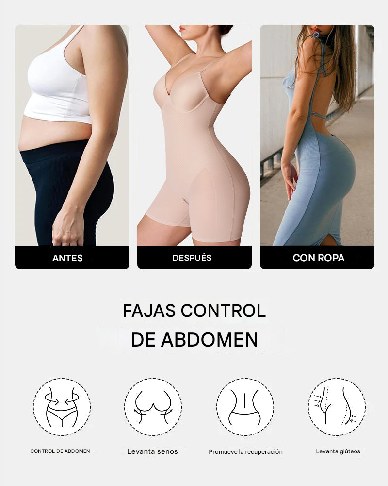 Body moldeador de cuerpo completo sin costuras
