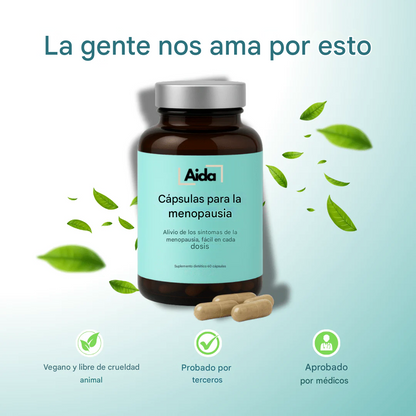 Aida™ - Cápsulas para la menopausia y la salud articular