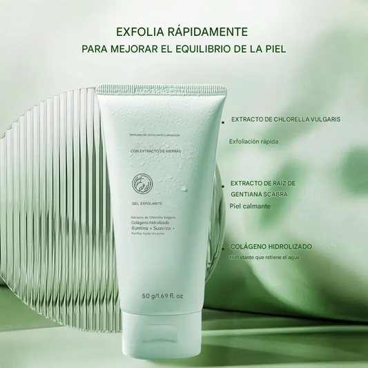 Paga 1 Lleva 2 Gel Exfoliante Con Extracto De Hierbas She'Eureka