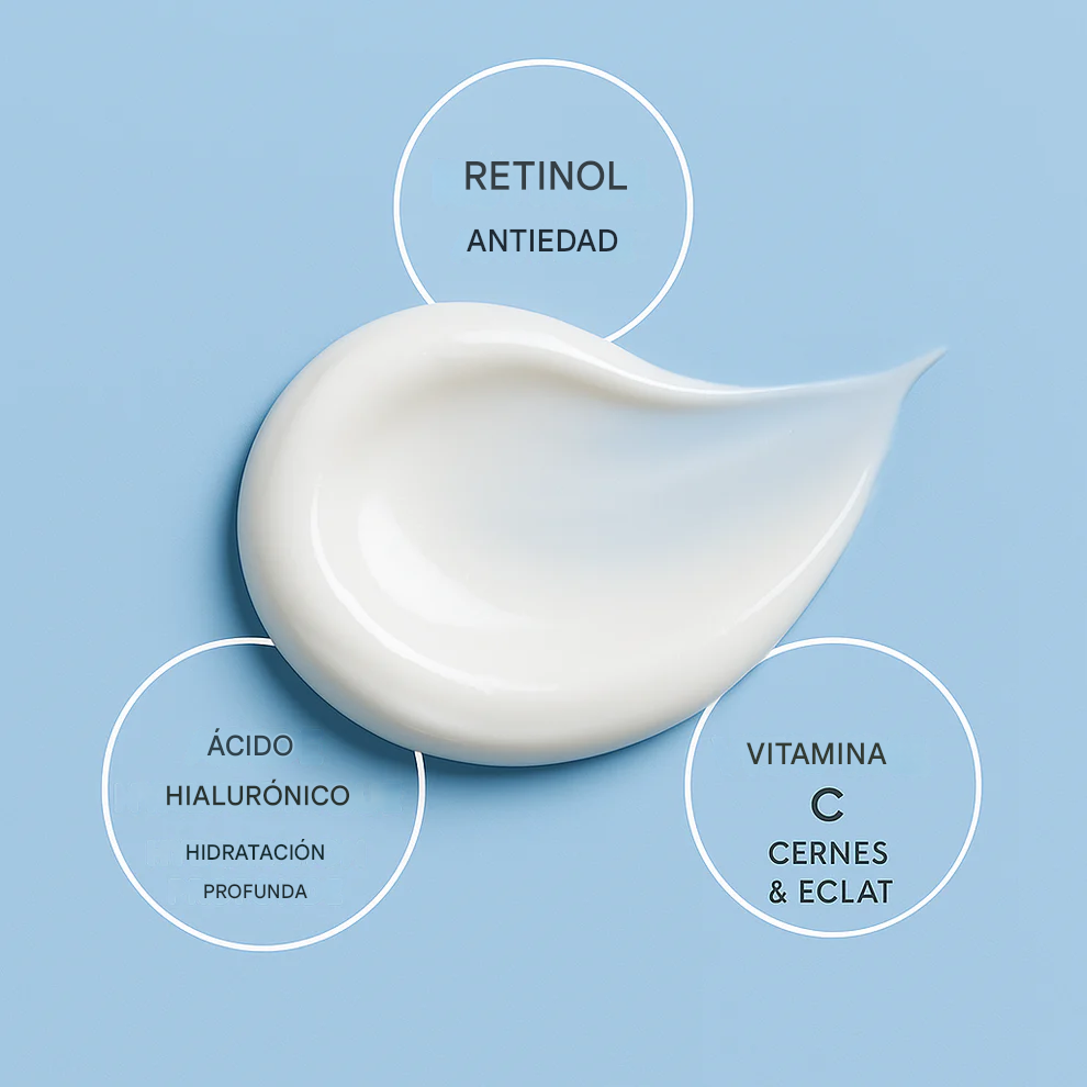 Crema instantánea para ojeras y arrugas.