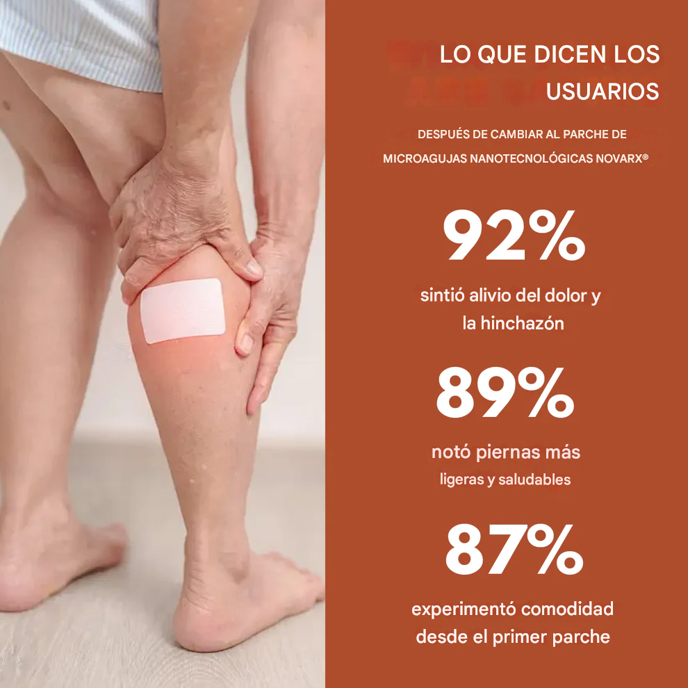 NovaRX® - Parche de micro agujas nanotecnológicas (7und)