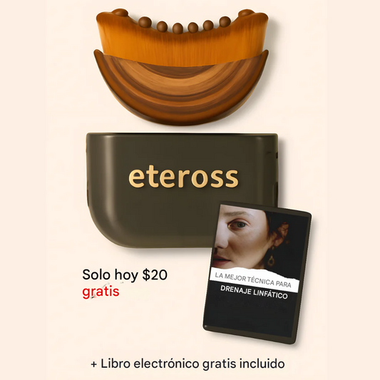Cepillo facial para contorno linfático