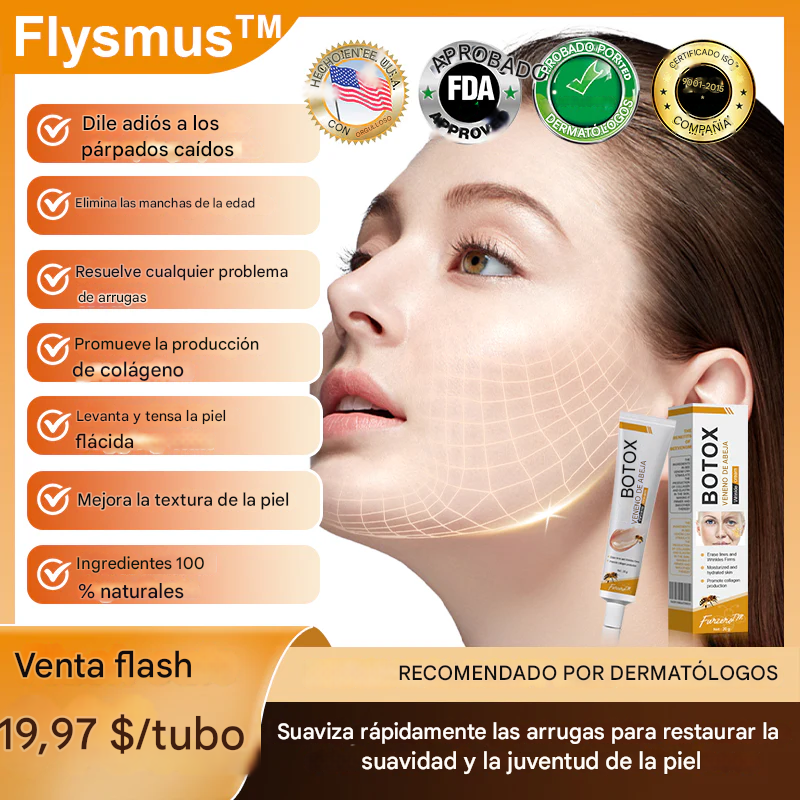 Furzero™ con Botox🧴 y veneno de abeja🍯 crema eliminadora de arrugas