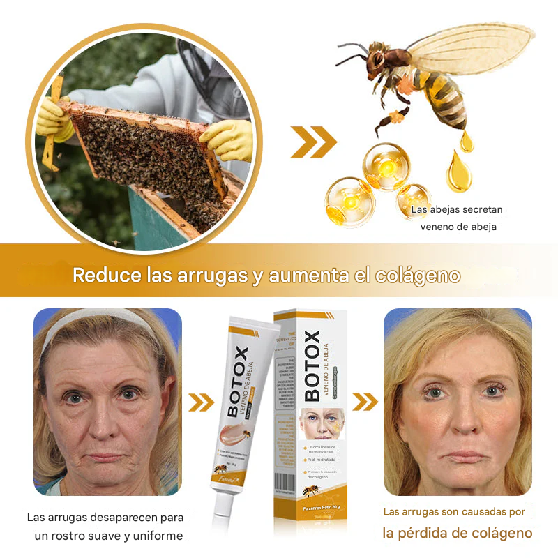 Furzero™ con Botox🧴 y veneno de abeja🍯 crema eliminadora de arrugas