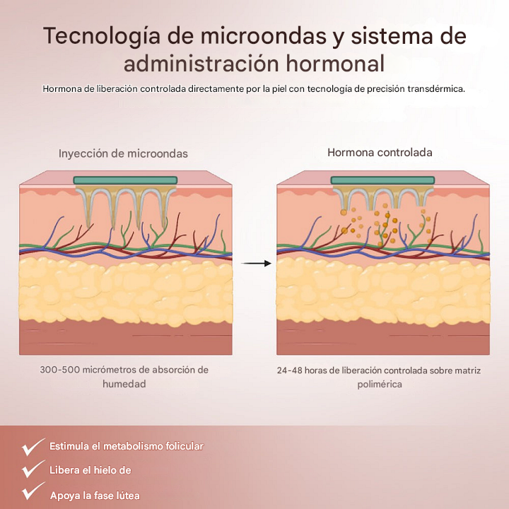 Oveallgo® FertiliPatch Sistema de microagujas para mejorar la fertilidad (9 und)