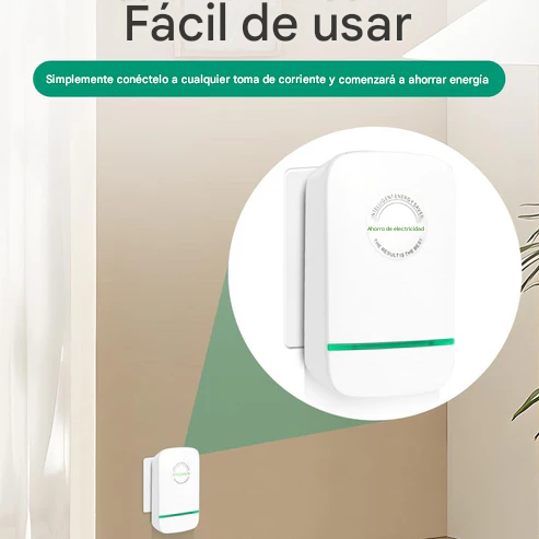 🔥 Caja de ahorro eléctrico con enchufe tradicccional
